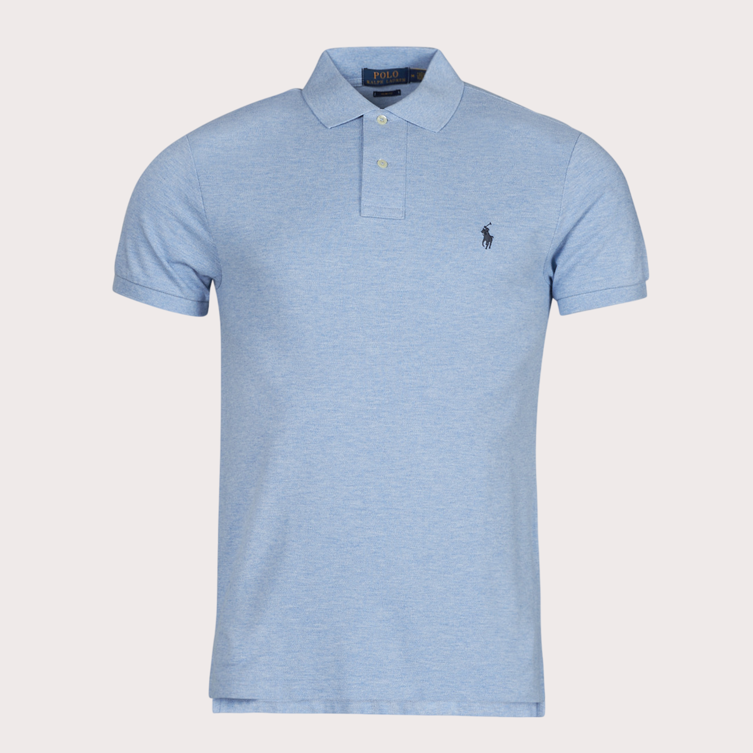 Tシャツ・カットソー Ralph Lauren SS25 Slim-fit pique polo shirt (710536856 453) Polo Ralph Lauren Short Sleeve Pique Polo Blue – Calore Moda