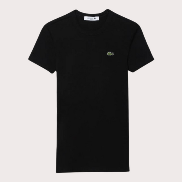 Lacoste - Camiseta Básica Slim Con Logo