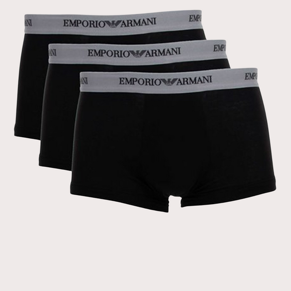 Emporio Armani - Pack De Tres Calzoncillos Bóxer Con Logo