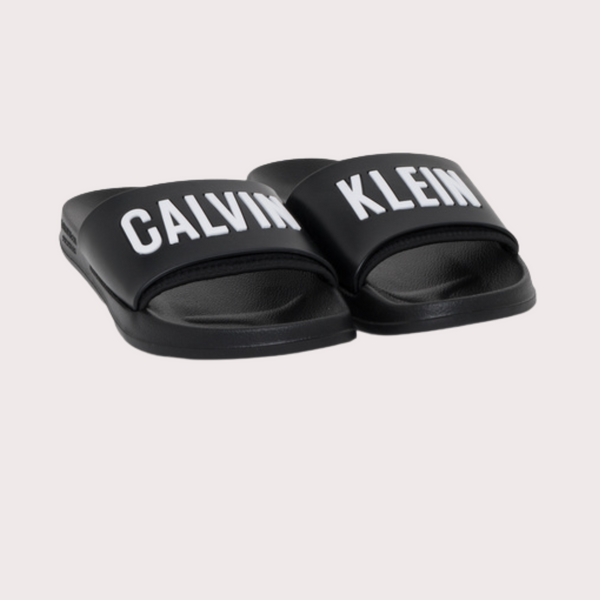 CK Jeans - Chanclas Playa Sliders Negro