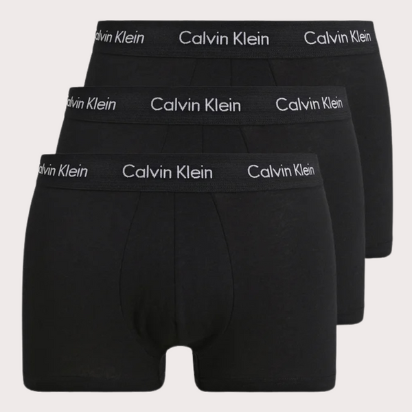 Calvin Klein - Pack De 3 Bóxer De Tiro Bajo Negro