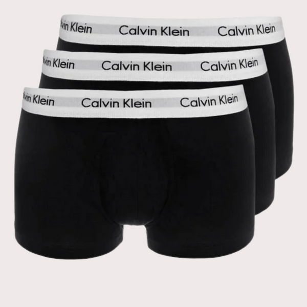 Calvin Klein - Pack De 3 Bóxer De Tiro Bajo Negro