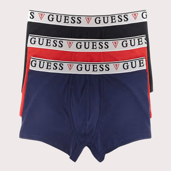 Guess - Paquete De 3 Boxers Con Con Logo