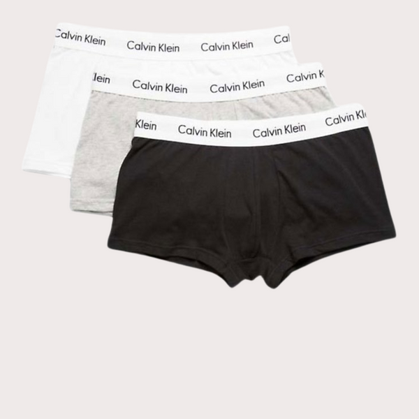 Calvin Klein - Pack De 3 Bóxer De Tiro Bajo Multicolor