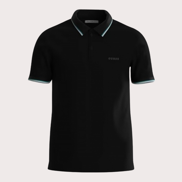 Guess - Polo Slim Negro