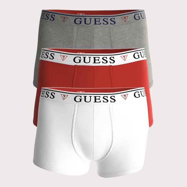 Guess - Paquete De 3 Boxers Con Con Logo