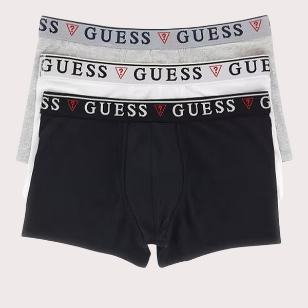 Guess - Paquete De 3 Boxers Con Con Logo