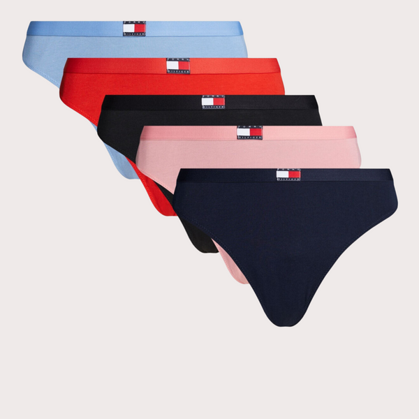 Tommy Hilfiger - Pack 5 Tangas Multicolor