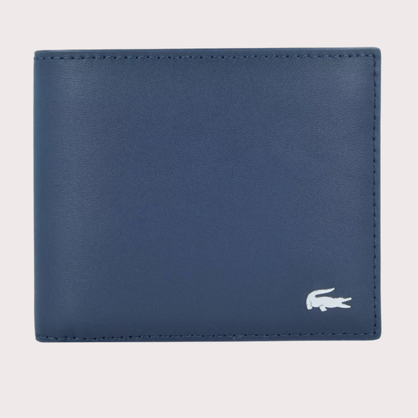 Lacoste - Cartera Piel Marino