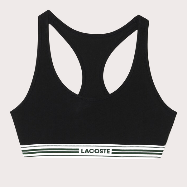 Lacoste - Bralette Heritage Con Espalda Cruzada