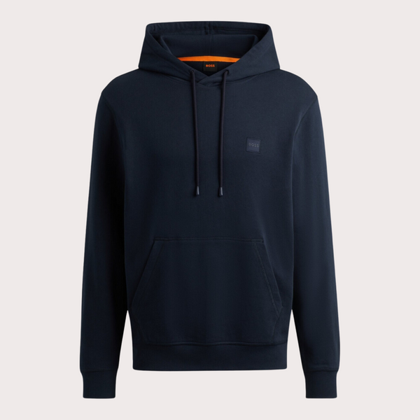 BOSS - Sudadera Con Capucha Azul