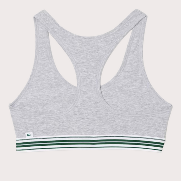 Lacoste - Bralette Heritage Con Espalda Cruzada