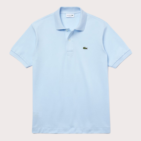 Lacoste - Polo de Pique Original Corte Clásico L.12.12 Celeste