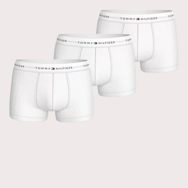 Tommy Hilfiger - Pack 3 Calzoncillos Blancos