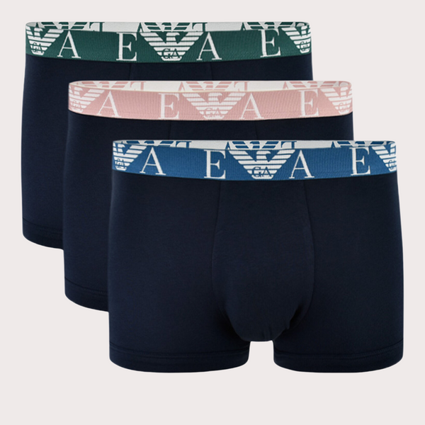 Emporio Armani - Pack De Tres Calzoncillos Bóxer Con Logo