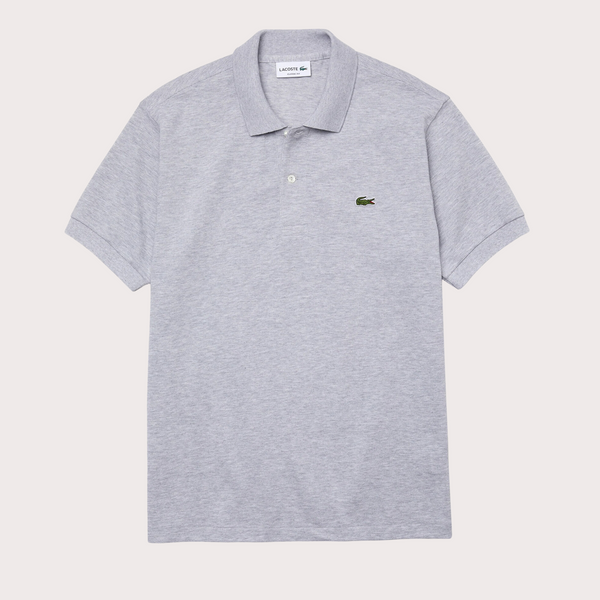 Lacoste - Polo de Pique Original Corte Clásico L.12.12 Gris