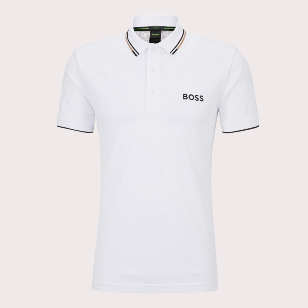 BOSS Polo Paddy Pro White – Calore Moda