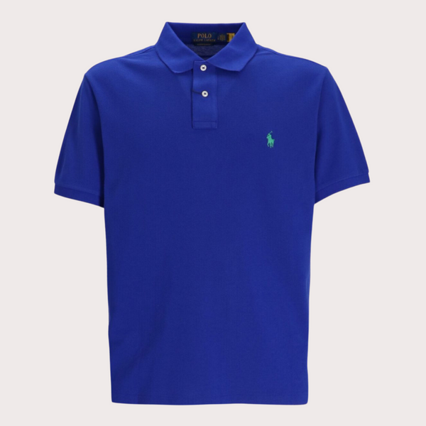 Polo Ralph Lauren Polo Pique De Manga Corta Azul Electrico