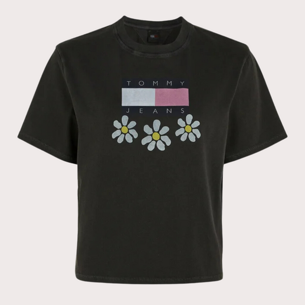 Tommy Hilfiger - Camiseta Con Estampado De Margaritas