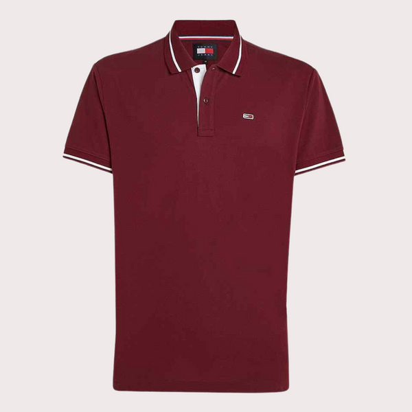 Tommy Hilfiger - Polo Básico Burdeos