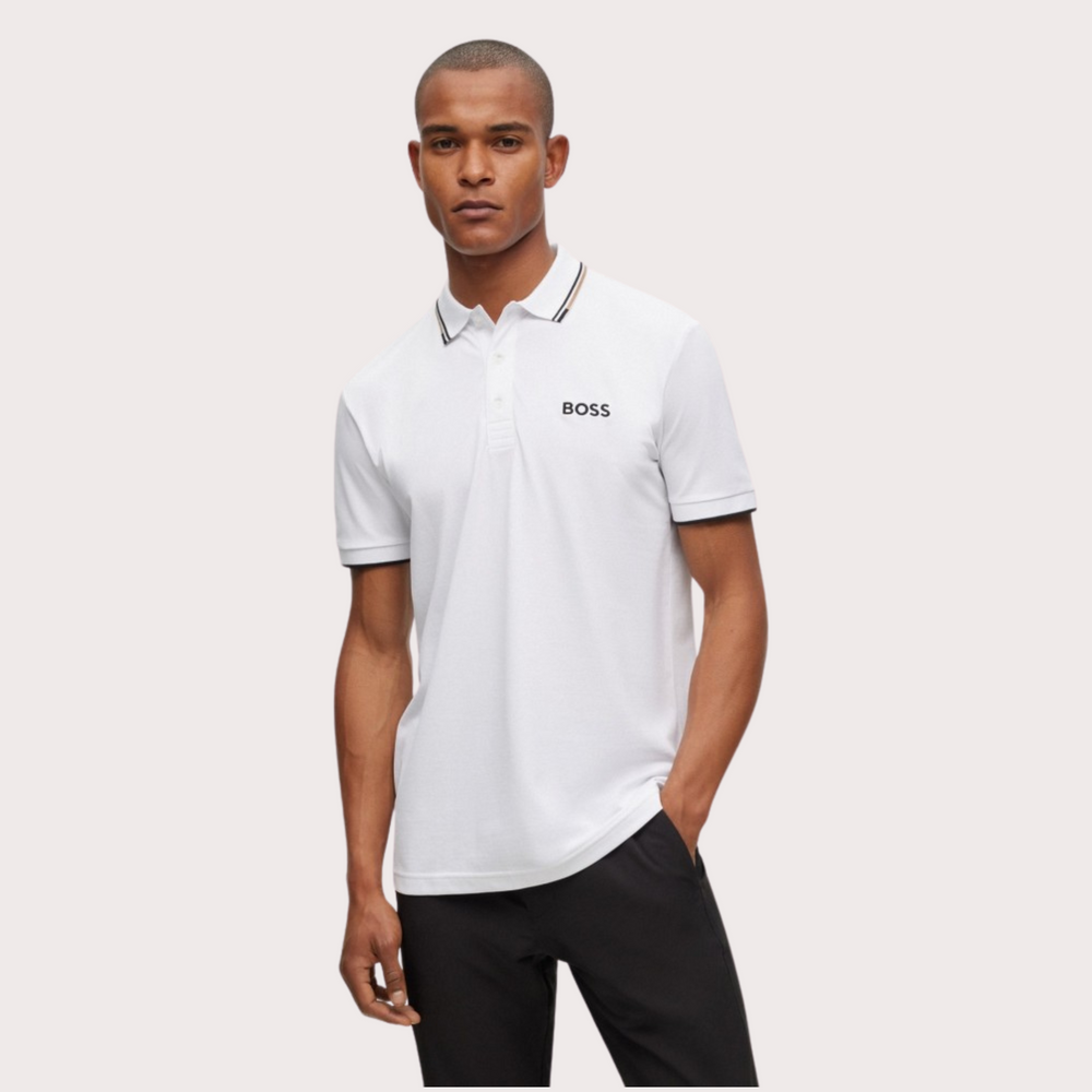 BOSS Polo Paddy Pro White – Calore Moda