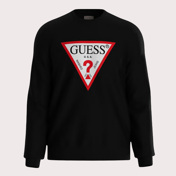 Guess - Sudadera Con Triángulo Logo