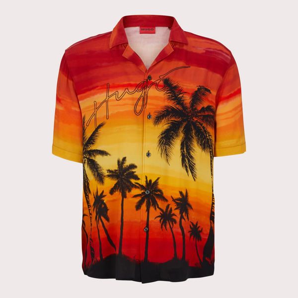 HUGO - Camisa Hawaiana