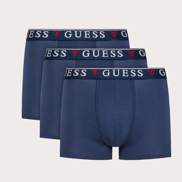 Guess - Paquete De 3 Boxers Con Con Logo