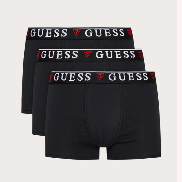 Guess - Paquete De 3 Boxers Con Con Logo